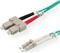 Roline VALUE optički kabel 50/125µm, LC/SC, OM3, MM, turquoise, 5.0m