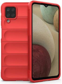 MM TPU SAM GALAXY A12 HARD PROTECTION WAVES red