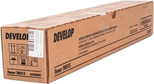 Toner Konica Minolta TN-513bk Develop black #A33K0D1
