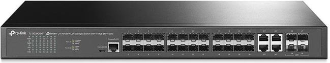 TP-Link TL-SG3428XF JetStream 24-Port SFP L2 Managed Switch with 4 10GE SFP Slots