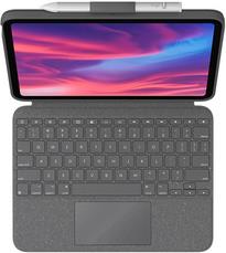 NL Logitech Combo Touch iPad 2022 Grey US Layout