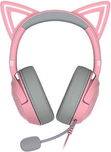 Headset Razer Kraken Kitty V2 Quartz, USB