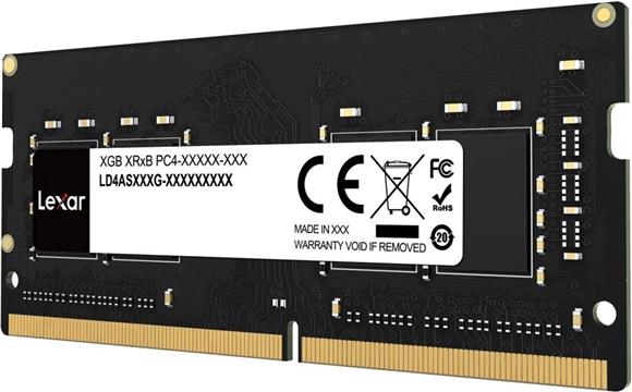 RAM SODIMM DDR4 8GB PC4-25600 3200MHz CL19 1.2V Lexar