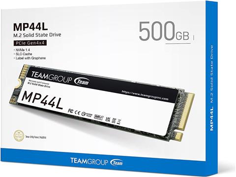 Teamgroup 500GB M.2 NVMe SSD MP44L 5000/2500 MB/s 2280