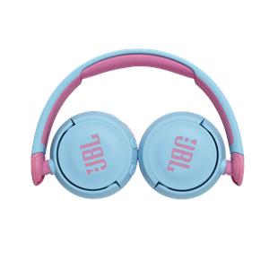 JBL JR310BT Bluetooth children's wireless on-ear headphones, blue.
