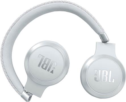 JBL Live 460NC Bluetooth wireless headphones, white