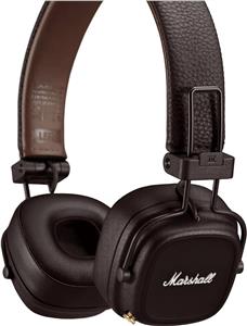 Marshall Major IV Bluetooth Headphones, Brown
