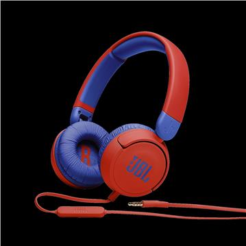 JBL JR310 Kids' over-ear headphones, red