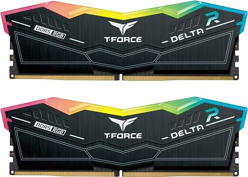 Teamgroup DELTA RGB 32GB Kit (2x16GB) DDR5-5200 DIMM PC5-41600 CL40, 1.25V