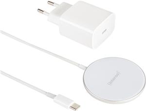 Intenso magnetic wireless charger MW1 with power supply