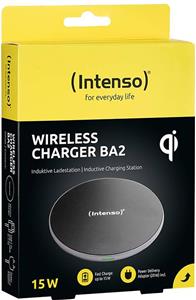 Intenso wireless 15W charger BA2 with power supply