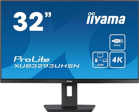 iiyama LED-Display XUB3293UHSN-B5 - 80 cm (31.5) - 3840 x 2160 4K Ultra HD