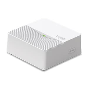 Tapo H200 Smart Hub; microSD Storage (Up to 512 GB); Smart Alarm; Smart Chime; Up to 64 +4 Devices; Wireless: 2.4 GHz Wi-Fi, Sub-1GHz frequency.