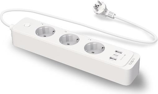 Smart Wi-Fi Power Strip, 3-Outlets, HomekitSPEC: 2.4 GHz Wi-Fi required, 100-240V, 50/60Hz, 10A max, 2300W max load in total, grounded 2-prong plug, 2 USB Type A, 1 USB Type CFEATURE: Homekit enabled,