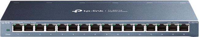 TP-Link TL-SG116P 16-Port Gigabit POE Switch