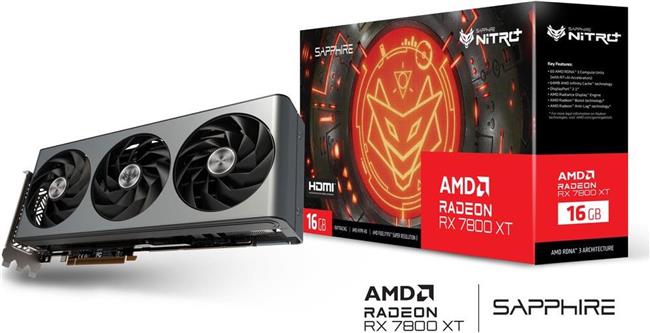 Grafička kartica Sapphire Radeon RX 7800 XT NITRO+ 16GB OC