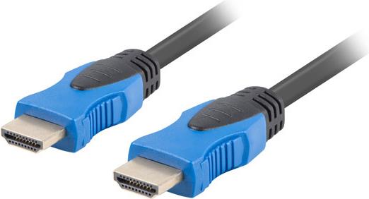 HDMI 2.0 High Speed with Ethernet kabel A->A M/M 0,5m, 4K@60Hz, crni