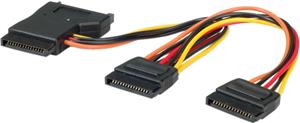 INTERNI Y-Power kabel, S-ATA / 3×S-ATA