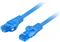 PATCHCORD KAT.6A S/FTP LSZH CCA 1M plava FLUKE PASSED LANBERG