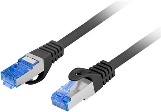 PATCHCORD KAT.6A S/FTP LSZH CCA 2M crna FLUKE PASSED LANBERG