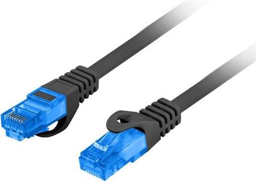 PATCHCORD KAT.6A S/FTP LSZH CCA 3M crna FLUKE PASSED LANBERG