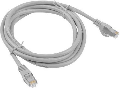 Patchcord kat.6a S/FTP CCA 0.5m siva