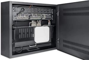 Intellinet 713689 Low-profile hanging rack cabinet 19" 4U+2U 540x550, black