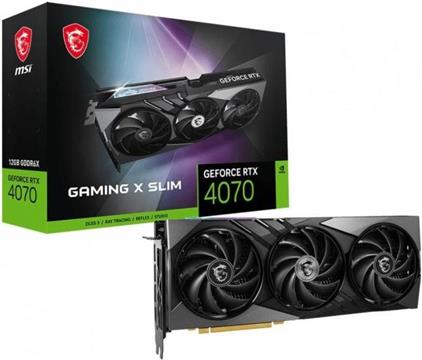 MSI GeForce RTX 4070 GAMING X SLIM 12GB DLSS 3