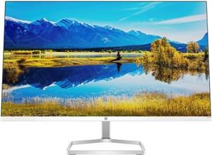 HP M27fwa 68.6 cm (27") 1920 x 1080 pixels Full HD LCD White, Silver, 356D5E9