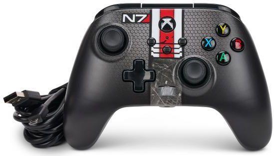 PowerA Xbox Pad przewodowy Enhanced Mass Effect N7