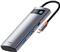 Baseus Hub 7w1 USB-C na 2x USB 3.0 + HDMI + 2x USB-C +microSD/SD
