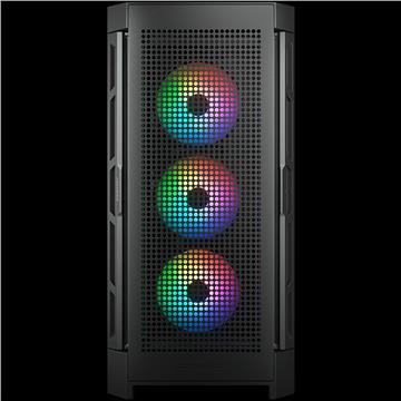 COUGAR | Duoface Pro RGB | PC Case | Mid Tower / TG & Airflow Front Panel / 4 x ARGB Fans / TG Left Panel