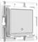 Home Shelly Accessories "Wall Switch 1" Wandtaster Schwarz