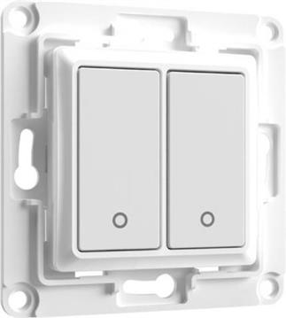 Home Shelly Accessories "Wall Switch 2" Wandtaster 2-fach Weiß