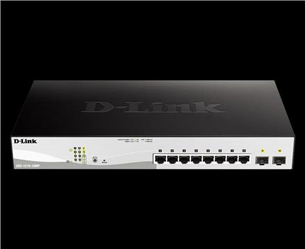 D-Link DGS-1210-10MP/E M RM 2xSFP PoE (130W)