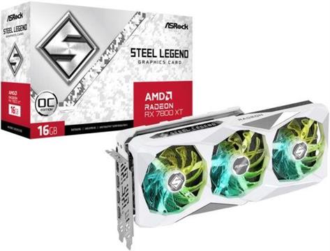 Grafička kartica ASRock Radeon RX 7800 XT Steel Legend 16GB OC
