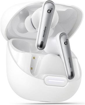 Anker Soundcore Liberty 4 NC wireless headphones, white.