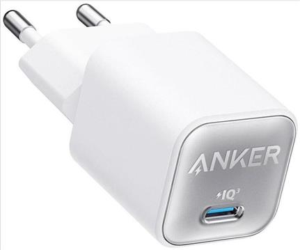 Anker Nano 3 (511) USB-C charger 30W, white