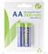 Gembird Ni-MH rechargeable AA batteries, 2600mAh, 2pcs blist