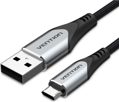 Vention USB 2.0 A Male to Micro-B Male Cable 1M Gray