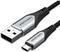 Vention USB 2.0 A Male to Micro-B Male Cable 2M Gray