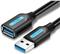Vention USB 3.0 A Male to A Female Extension Cable 2M Black 
