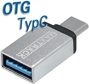 Transmedia USB type C plug to USB 3.0 A jack OTG