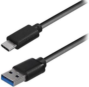 Transmedia USB type C plug - USB 3.1 type A plug, 2m