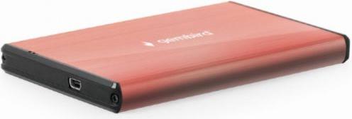 Gembird USB 3.0 2.5'' enclosure, brushed aluminum, pink