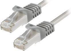 Transmedia CAT6a SFTP Patch Cable 0,5m grey