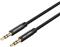 Vention Fabric Braided 3.5mm Male to Male Audio Cable 0,5m, Black