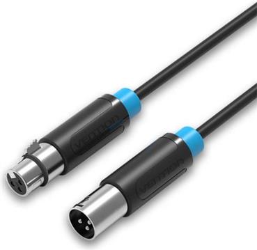 Vention XLR Audio Extension Cable 5M Black