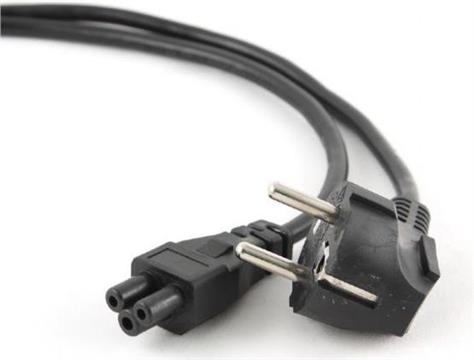 Gembird Power cord (C5), VDE approved, 1m