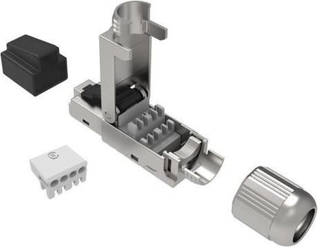 NaviaTec CAT8 STP Toolless Modular Plug